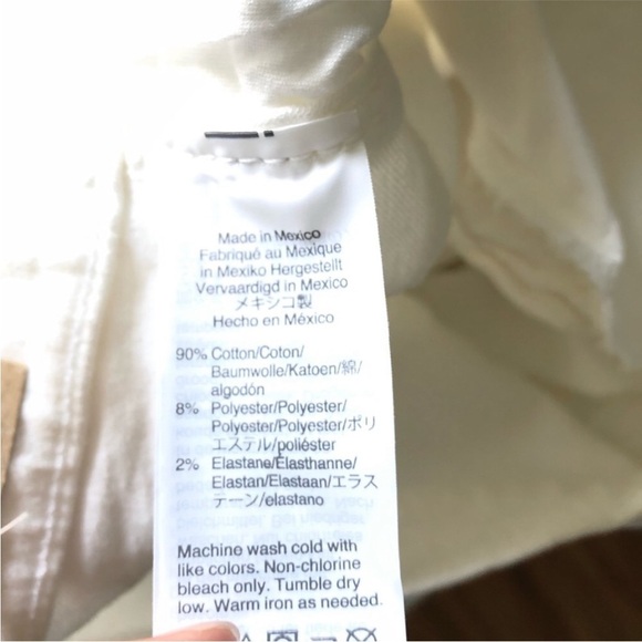 Madewell White 10” High Rise Skinny Jeans 36 - Picture 9 of 11